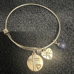 Faith and love charm bracelet